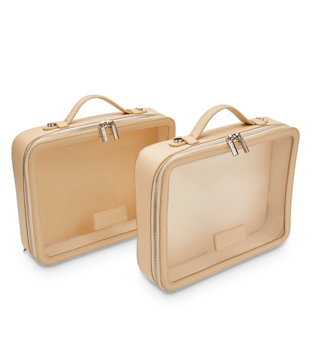 Detaches into 2 cases for when you want to travel light.