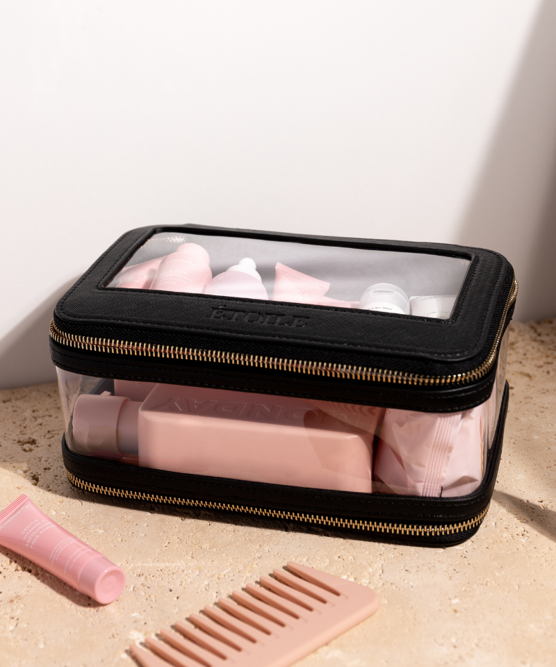 Shop Double Layer Travel Makeup Bag: Portable – Luggage Factory