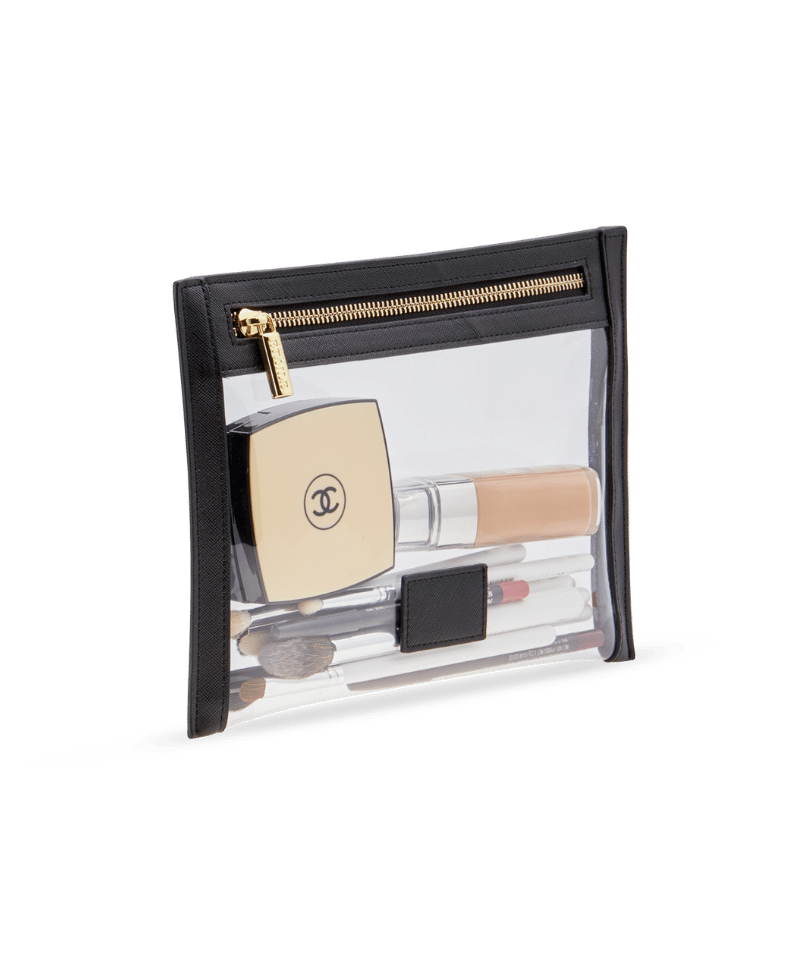 Clear Pouch: Black